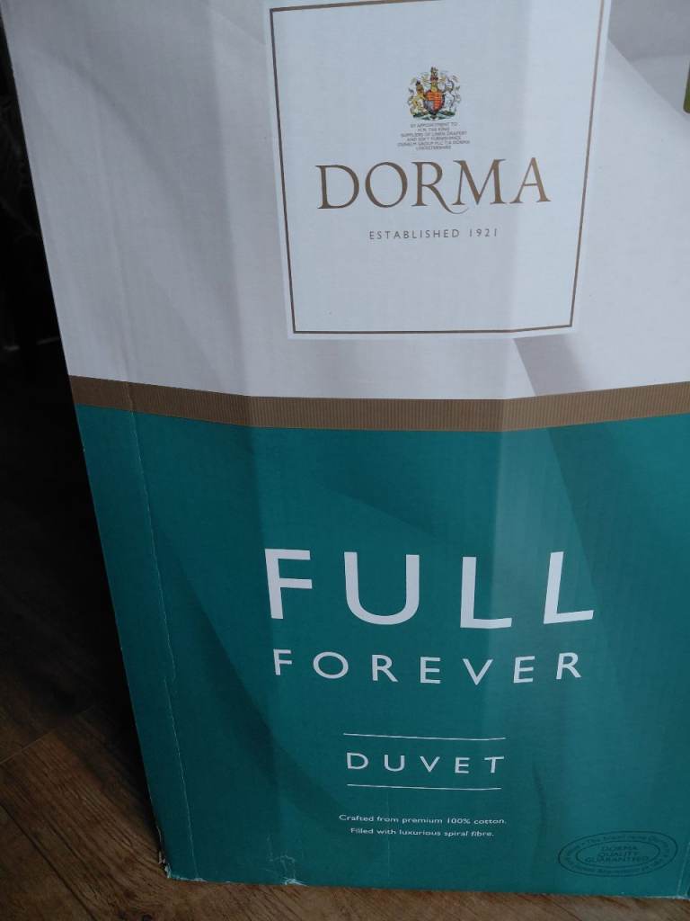 Dorma King size duvet