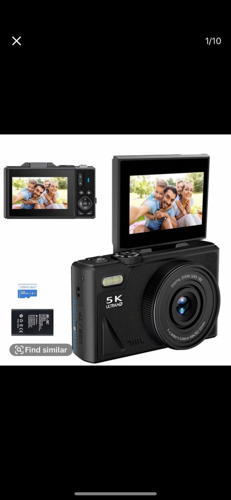 Brand new 5K digital camera 