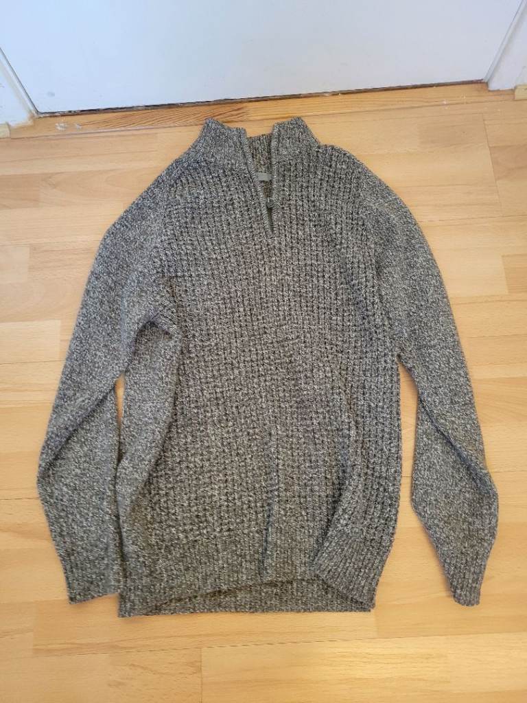 Mens beige jumper small brand TU MAN