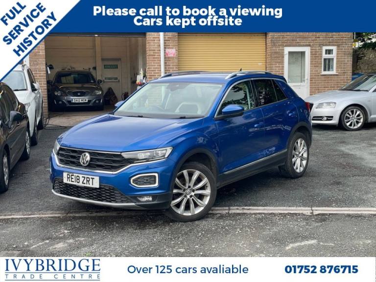 2018 18 VOLKSWAGEN T-ROC 1.5 TSI EVO SEL SUV 5DR PETROL MANUAL EURO 6 (S/S) (150