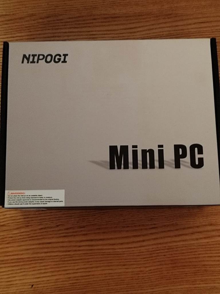 Nipogi 12th generation Intel mini pc
