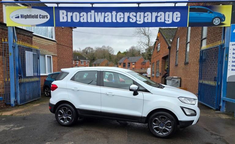 2018 Ford Ecosport 1.0 EcoBoost 125 Zetec 5dr HATCHBACK PETROL Manual