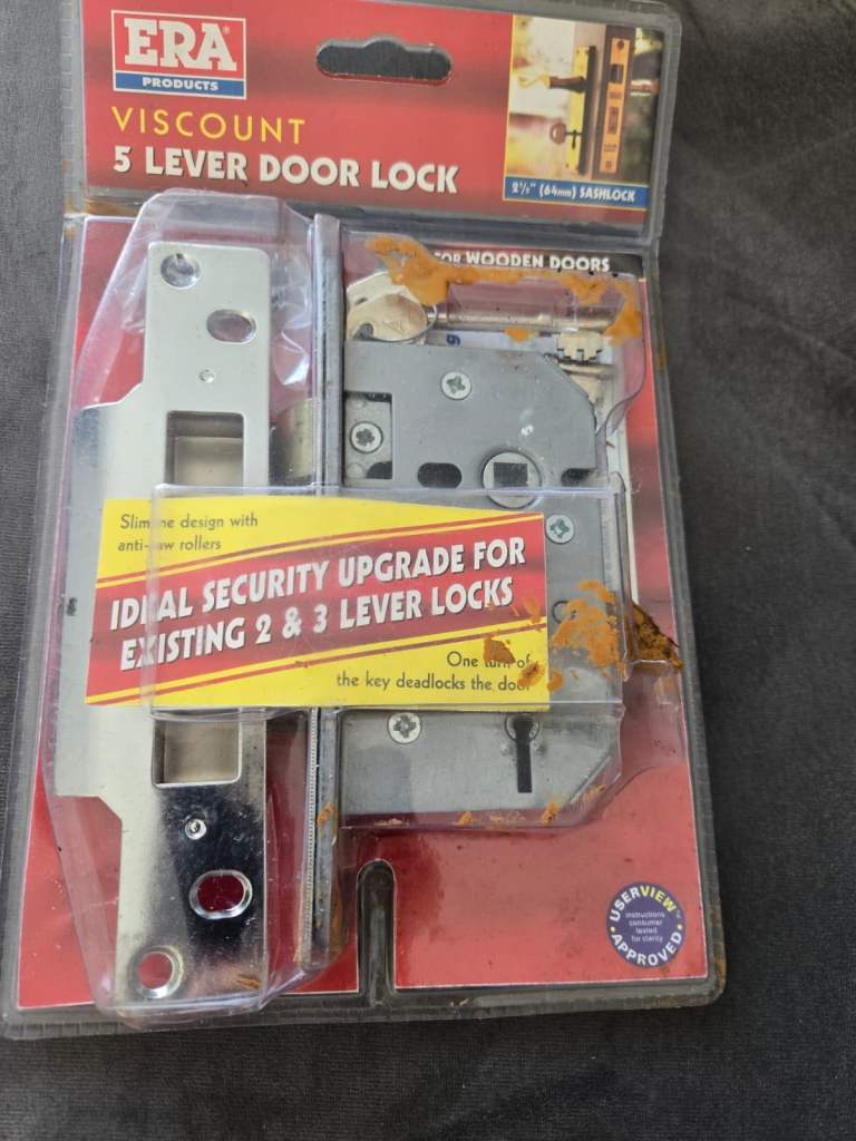 Viscount 5 Lever Mortice Sash lock