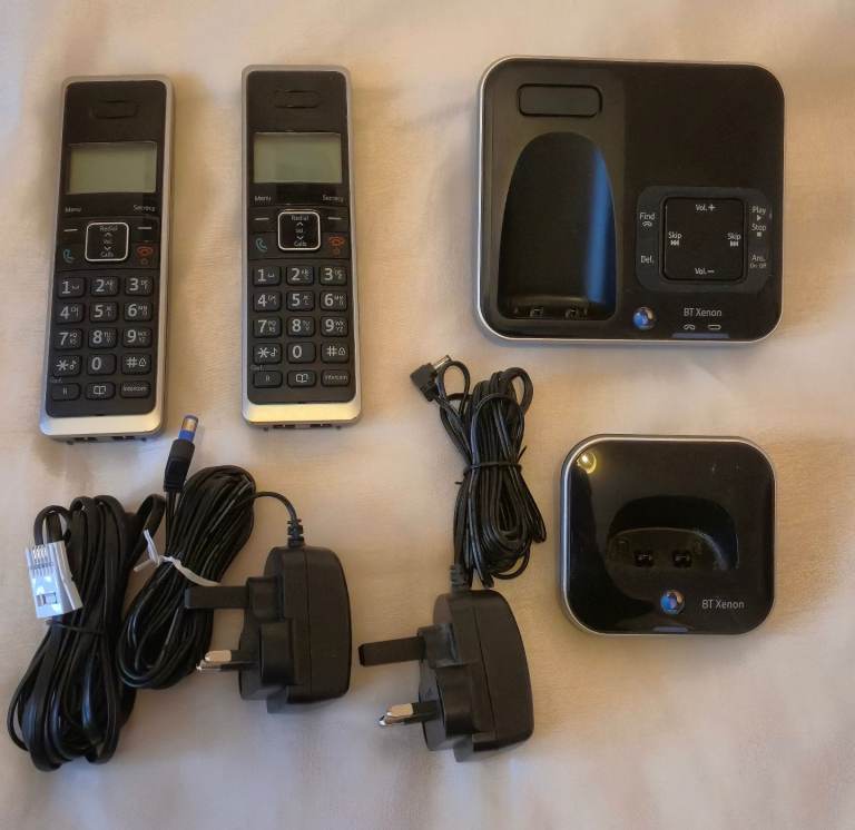 BT Xenon Cordless Telephone Answerphone