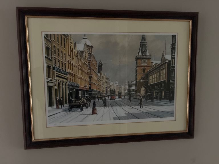 Limited edition Print of Glasgow Trongate
