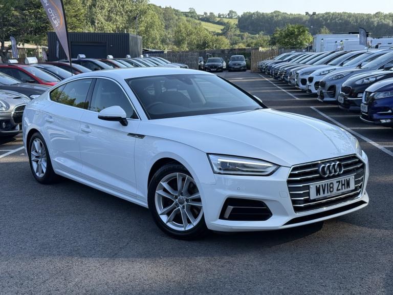 2018 AUDI A5 1.4 TFSI Sport ULEZ Petrol Automatic 5 Door White