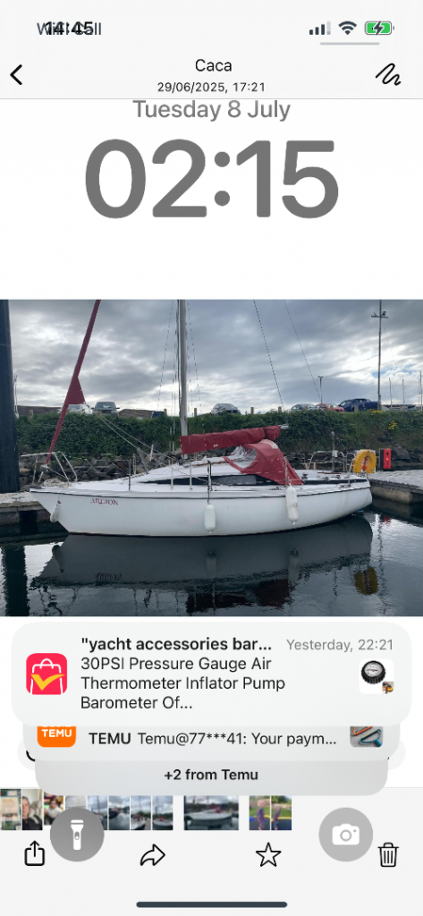 Yacht for swap