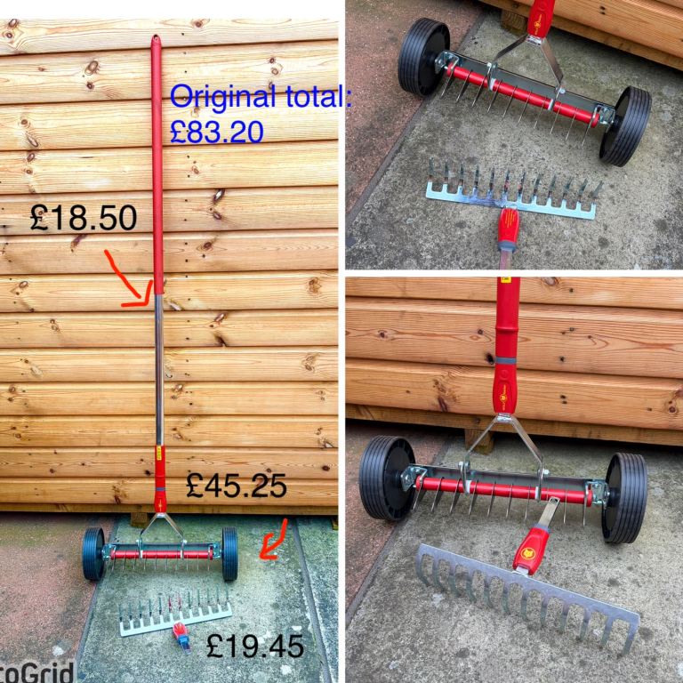 WOLF-Garten Multi-Change Lawn Care System / Garden Tools