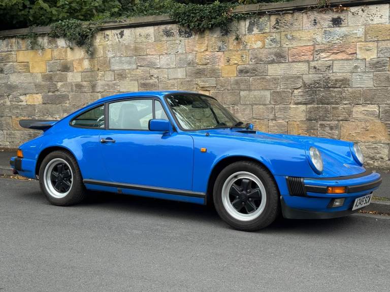 1984 Porsche 911 3.2 Carrera LHD Paint to Sample Arrow Blue Left Hand drive Non Sunroof 
