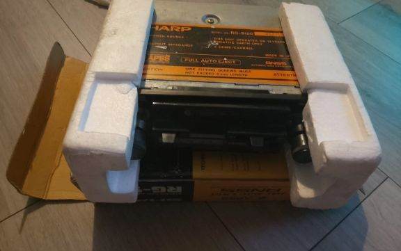 Vintage sharp rg car radio cassette player retro collectables rare 