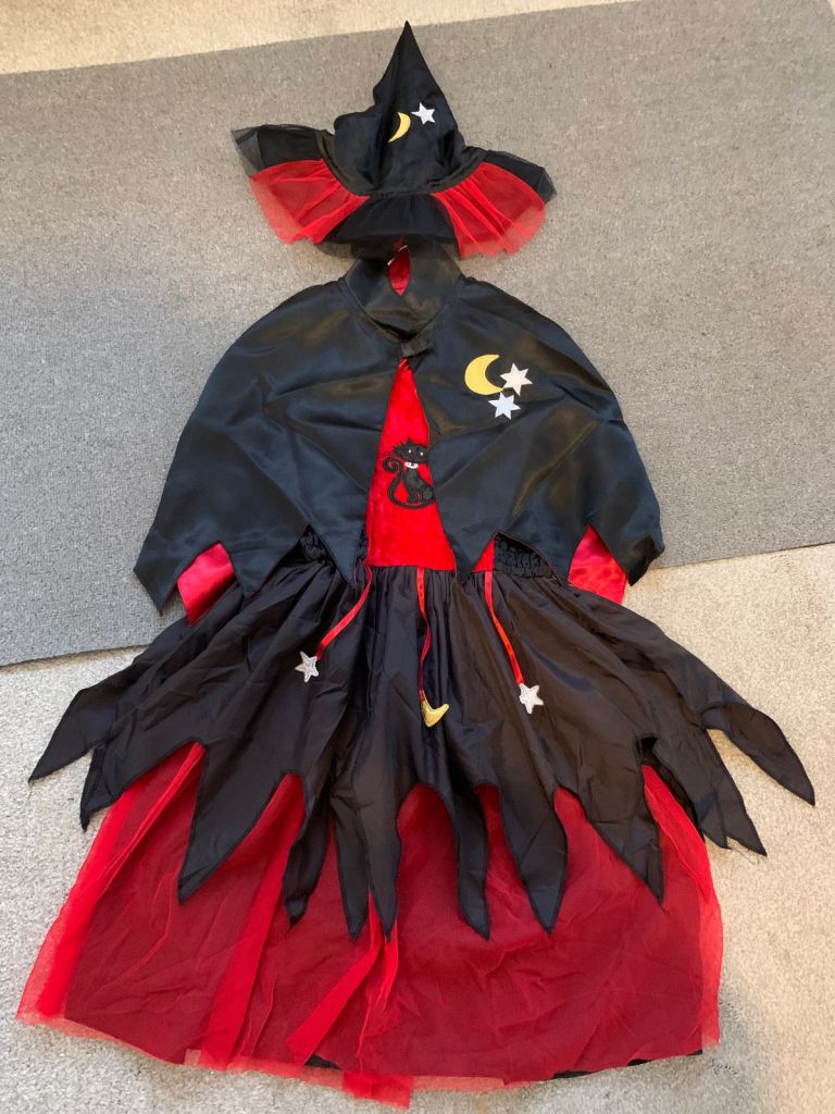 M&S witches outfit age 6-8