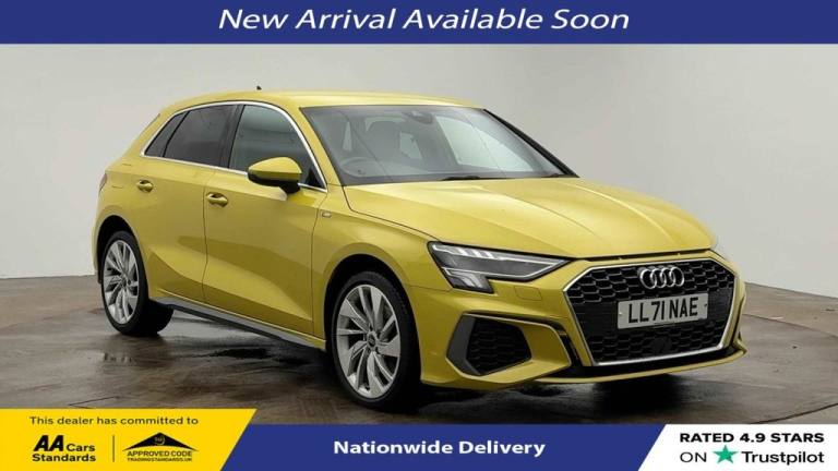 2021 Audi A3 1.4 TFSIe 40 S line Sportback 5dr Petrol Plug-in Hybrid S Tronic Euro 6 (s/ Hatchbac...