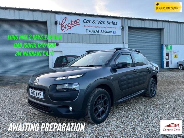 2017 Citroen C4 Cactus 1.6 BlueHDi Feel 5dr [non Start Stop] HATCHBACK Diesel Manual