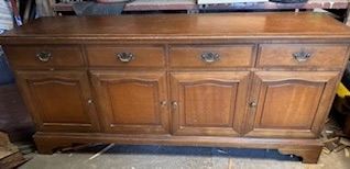 Wooden sideboard