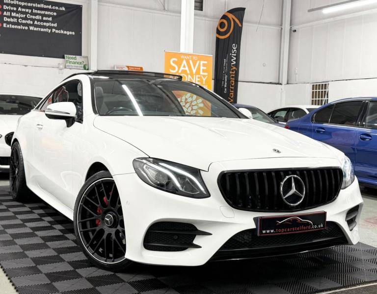 2018 Mercedes-Benz E Class 2.0 E220d AMG Line (Premium) G-Tronic+ Euro 6 (s/s) 2dr COUPE Diesel A...