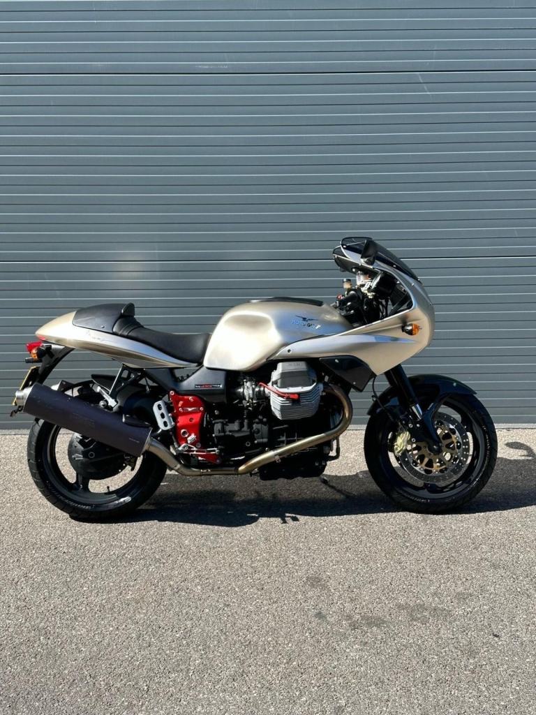 MOTO GUZZI LE MANS SPORT ROSSO CORSA 2002 Petrol Manual in Silver