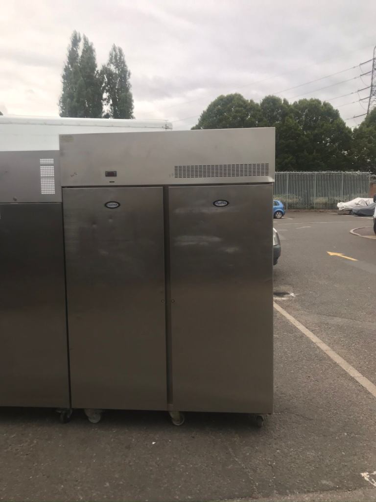 Commercial double door foster fridge Williams cafe shop Restaurant takeaway 