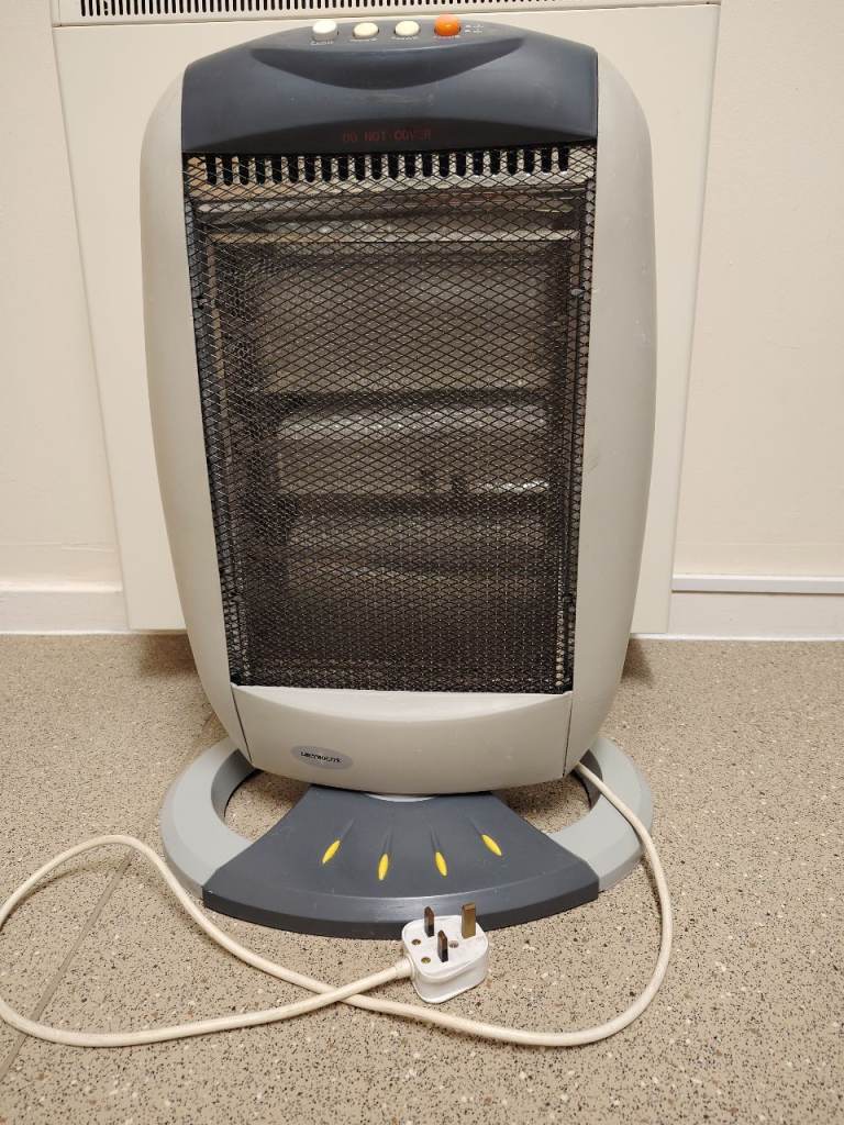 Halogen electric heater 1200W