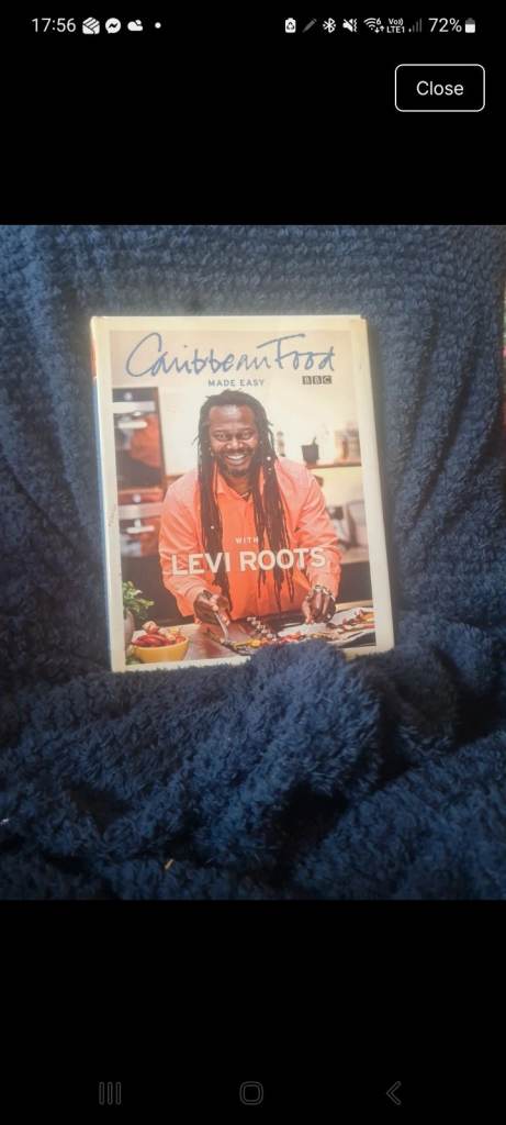 Levi Roots Caribbean Food Cookbook – Good Condition