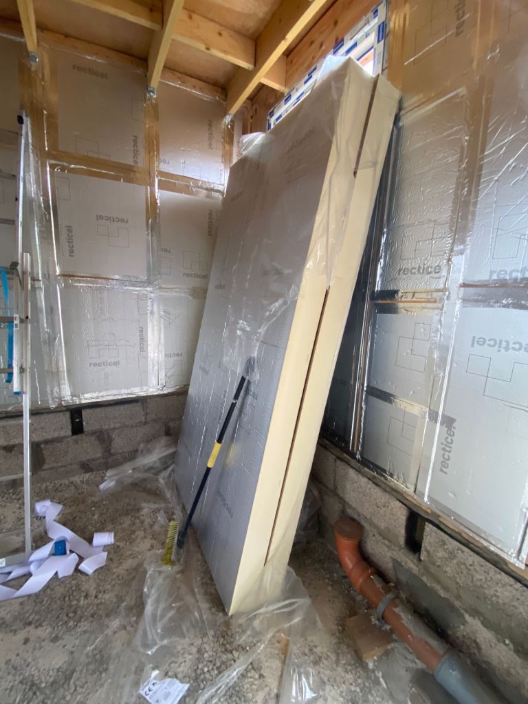 New Recticel Insulation Boards 2400x1400mm, 140mm thick