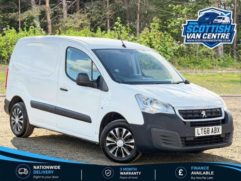2018 Peugeot Partner 850 1.6 BlueHDi 100 Professional Van [non SS] PANEL VAN DIESEL Manual