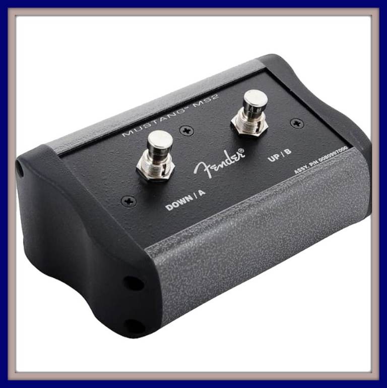 FENDER FOOTSWITCH MS2 - MUSTANG III IV & V AMPS