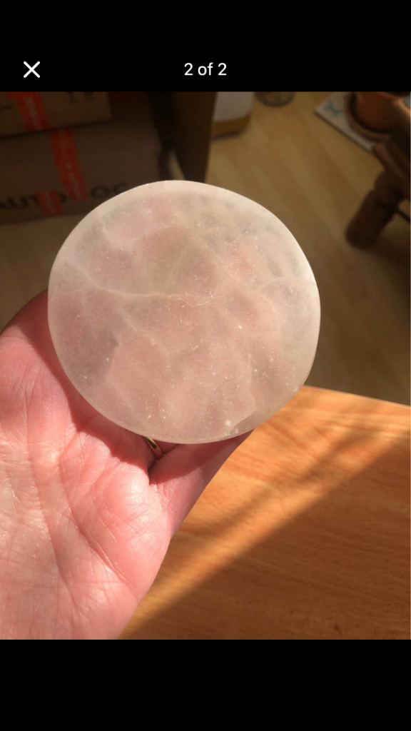 SELENITE PLATE - NEW