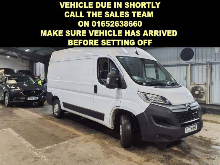 2023 Citroen Relay 2.2 BlueHDi H2 Van 140ps Enterprise Edition PANEL VAN DIESEL Manual