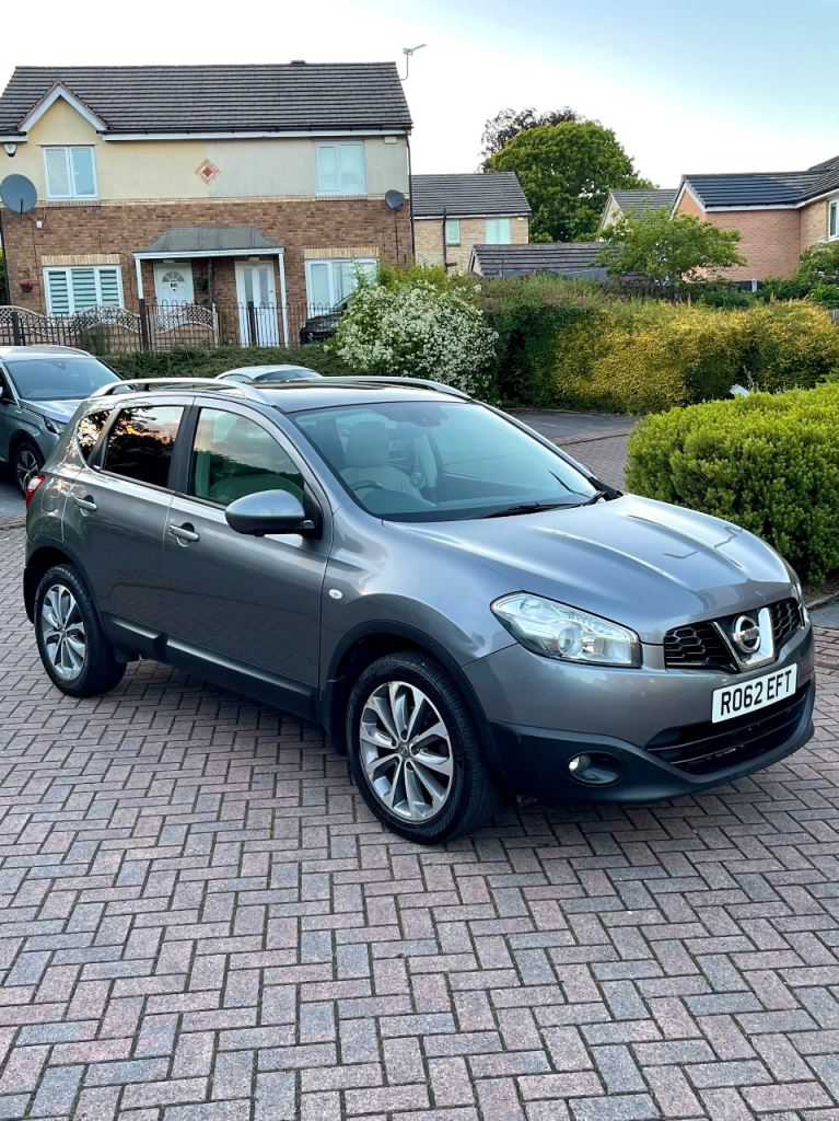 2012 NISSAN QASHQAI TEKNA FACELIFT AUTOMATIC 1.6 PETROL GREY SUV 
