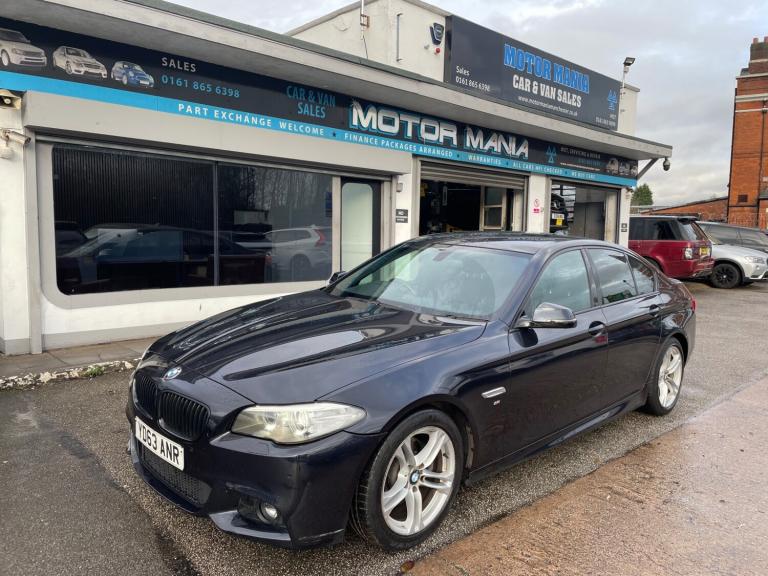 2013 BMW 5 Series 520d M Sport 4dr Step Auto SALOON Diesel Automatic