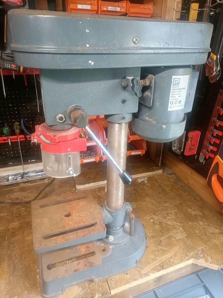 Performance vertical bench drill