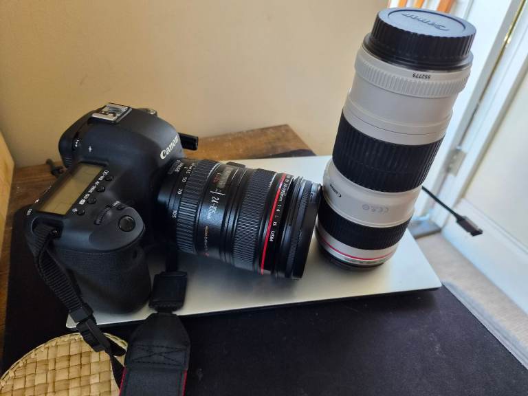 Canon DSLR Camera with Two Lenses – Good Condition