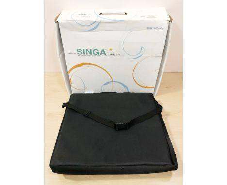 A HEAVY DUTY WHEELCHAIR CUSHION WATERPROOF EASY CLEAN & IN ORIGINAL BOX