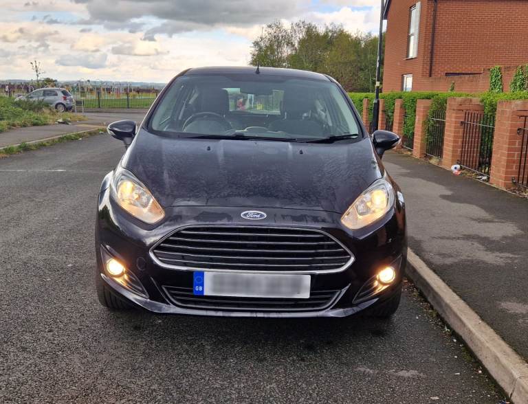 2014 FORD FIESTA 1.25 PANTHER BLACK £35TAX