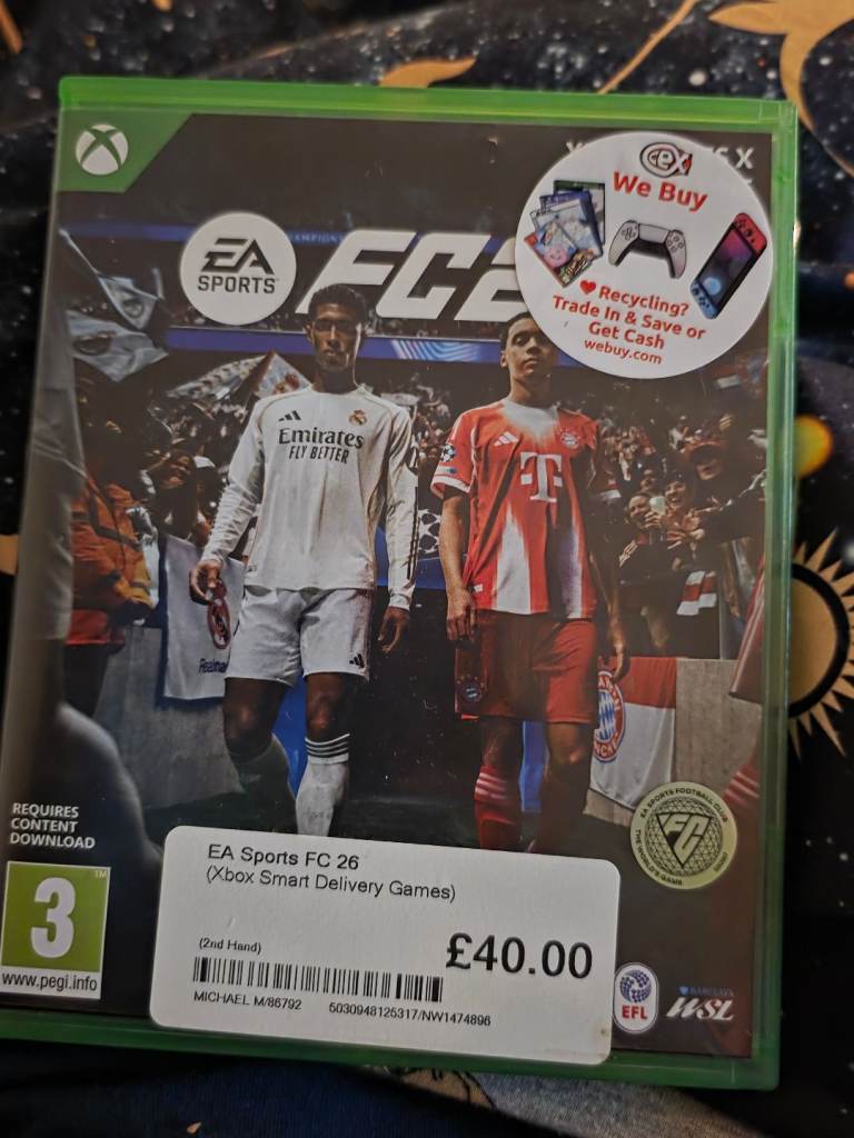 Fifa 26 for the xbox x series