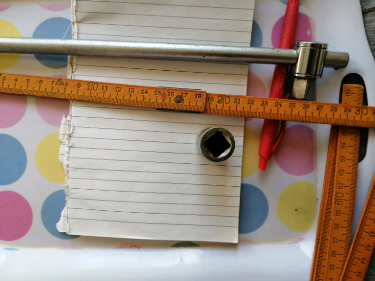 11/16th socket and 29cm wrench chrome 
