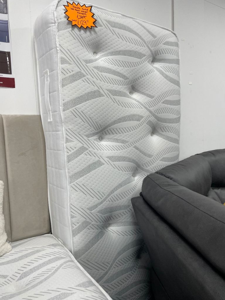 Single 1000 Pocket Memory Mattress (RRP £389)
