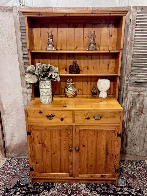 Lovely vintage solid pine Welsh dresser - local delivery