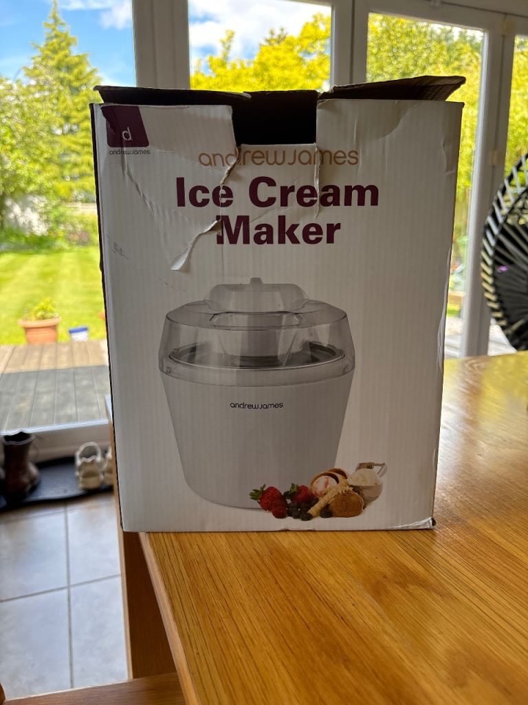 Andrew James ice cream maker