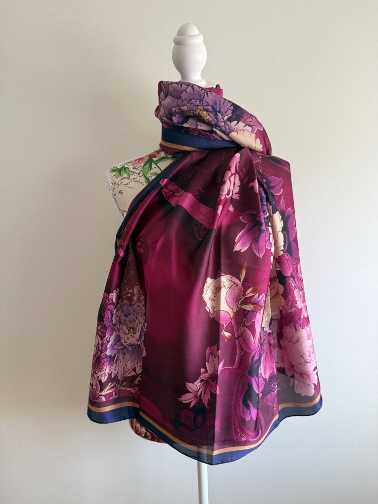 Beautiful Floral Print Scarf 