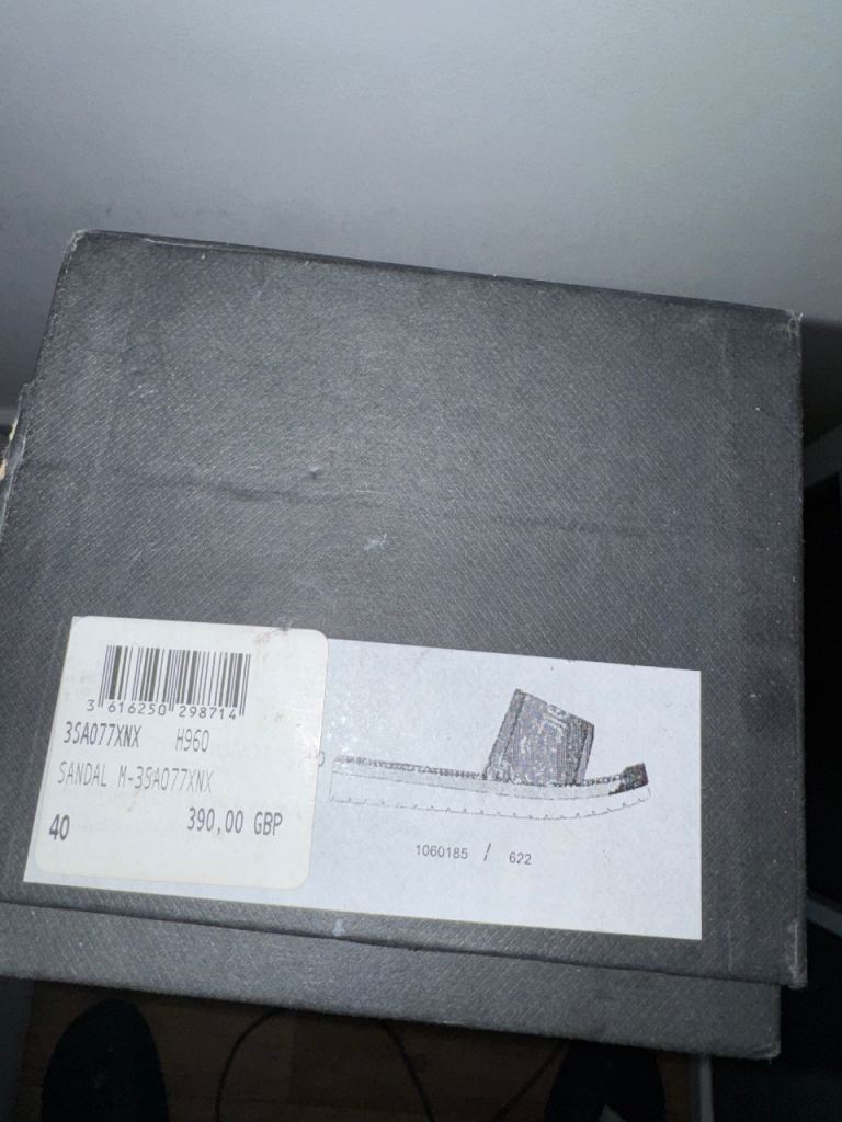 Dior alpha slides - size 7