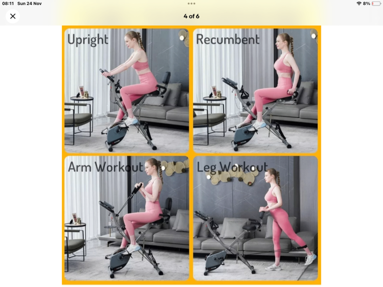 Ace future 4 in 1 exercise bike