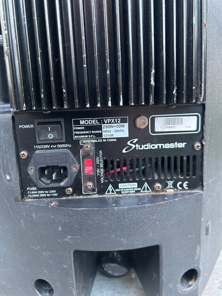 Pa powered speakers