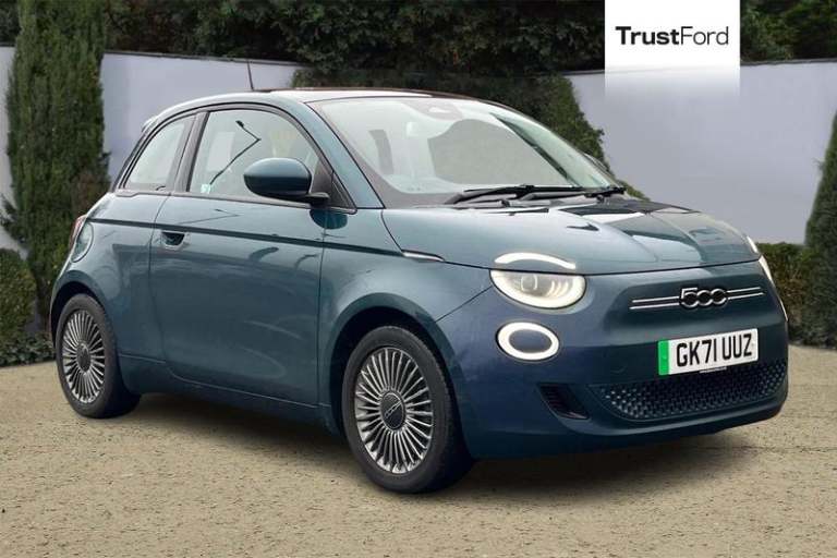 2021 Fiat 500 87kW Icon 42kWh 3dr Auto HATCHBACK ELECTRIC Automatic