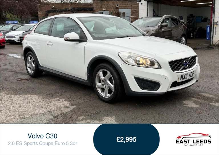 2011 Volvo C30 2.0 ES Sports Coupe Euro 5 3dr Coupe Petrol Manual