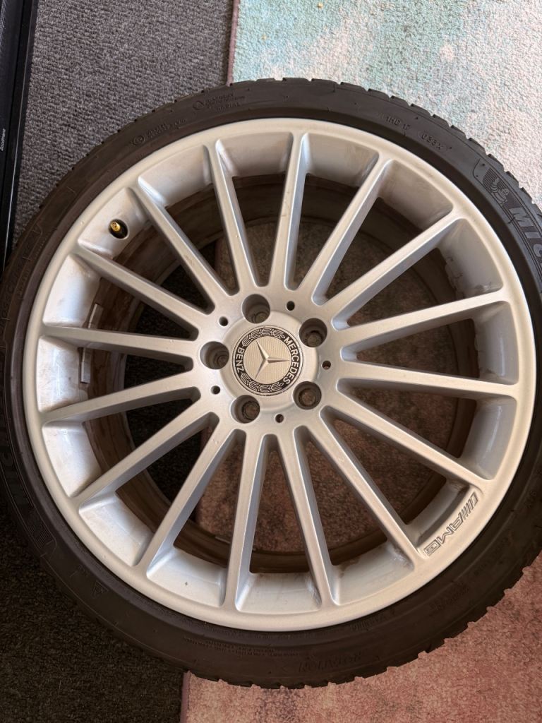 4 Mercedes A Class 19 “Alloys and tyres 
