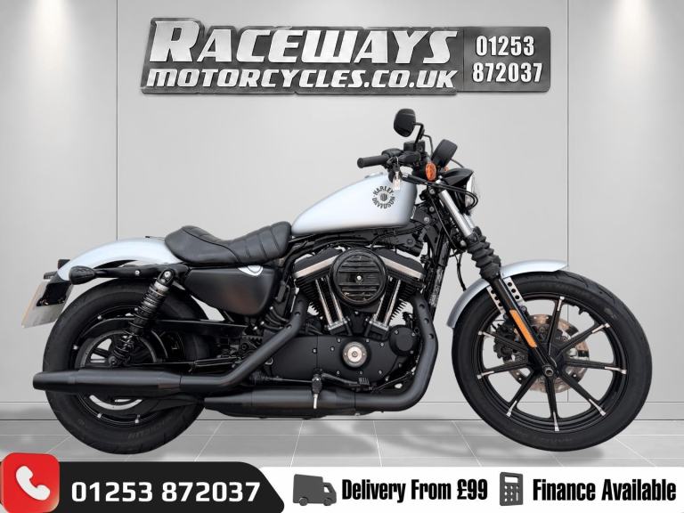 HARLEY-DAVIDSON SPORTSTER XL883N IRON, 2019 69 PLATE, 6791 MILES