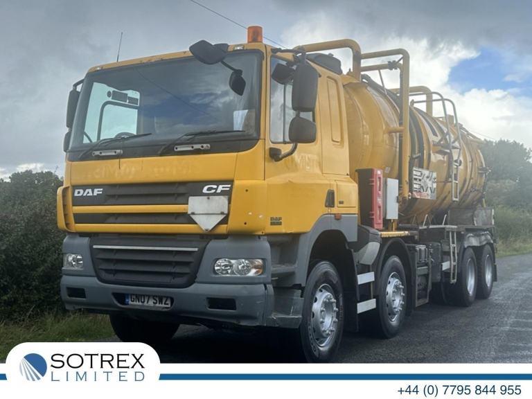 DAF TRUCKS CF85 360 8 X 4 Vacuum Tanker