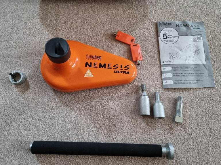 fullstop Nemesis Ultra Caravan/ Motorhome Wheel Lock.