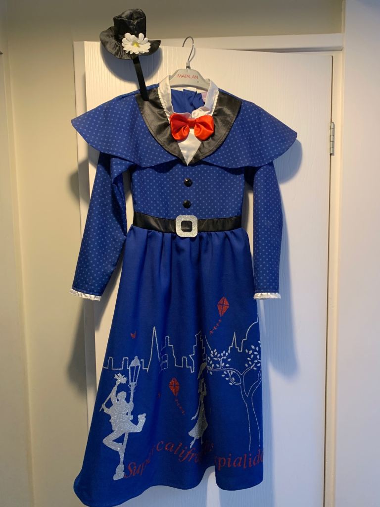 Mary poppins costume age 8-9